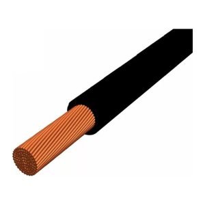 MKH (H07V-K) 1x10 mm2 fekete sodrott réz PVC szigetelésű 450/750V vezeték