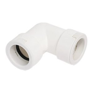 VECAMCO Merev kondenzvíz csőhöz 90° könyök idom 20mm