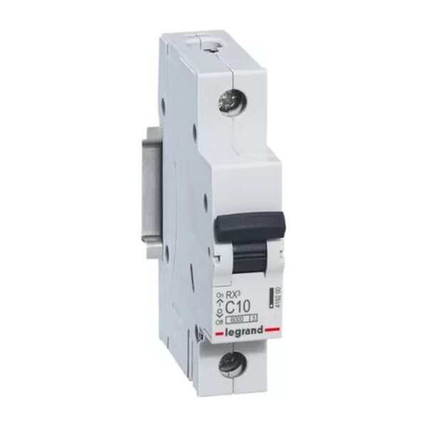 Legrand RX3 kismegszakító 1P, 10A, C karakterisztika, 6 kA